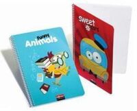 LECOLOR - Lecolor A5 Spiralli Okul Defteri 72yp.Kareli