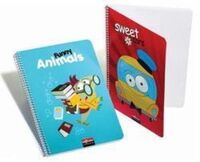 LECOLOR - Lecolor A5 Spiralli Okul Defteri 96yp.Kareli