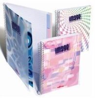 LECOLOR - Lecolor Image 17X24 125yp.PP Kapaklı 5 Ayraçlı Çizgili Defter