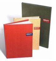 LECOLOR - Lecolor Kraft Ciltli Defter A4 96Yp Kareli