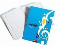 LECOLOR - Lecolor Müzik Defteri A4 24Yp