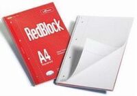 LECOLOR - Lecolor Redblock Defter A4 70yp.Çizgili