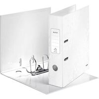 LEITZ - Leitz 1005 WOW Geniş Klasör Metalik Beyaz