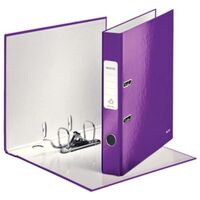 LEITZ - Leitz 1006 WOW Dar Klasör Metalik Mor