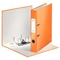 Leitz - Leitz 1006 WOW Dar Klasör Metalik Turuncu