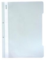 LEITZ - Leitz 4189 Plastik Telli Dosya 50'Li Beyaz