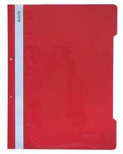 Leitz 4189 Plastik Telli Dosya 50'Li Kırmızı