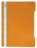 LEITZ - Leitz 4189 Plastik Telli Dosya 50'Li Turuncu