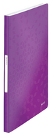 LEITZ - Leitz 4632 Active WOW Sunum Dosyası 40 Poşetli Metalik Mor (46320062)