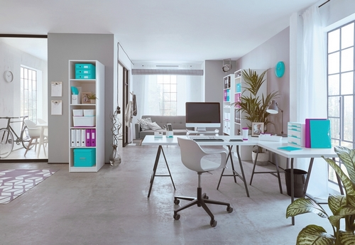 Leitz 5226 Evrak Rafı WOW Buzlu Mavi