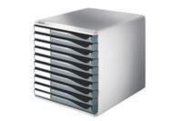 LEITZ - Leitz 5281 10 Çek.Evrak Rafı Gri