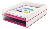 LEITZ - Leitz 5361 WOW Evrak Rafı Çift Renkli Metalik Pembe (53611023)