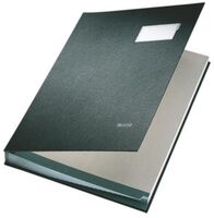 LEITZ - Leitz 5700 Pls.Kapaklı İmza Dosyası 20Sf Siyah