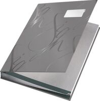 LEITZ - Leitz 5745 Desing İmza Dosyası 18'Li Gri