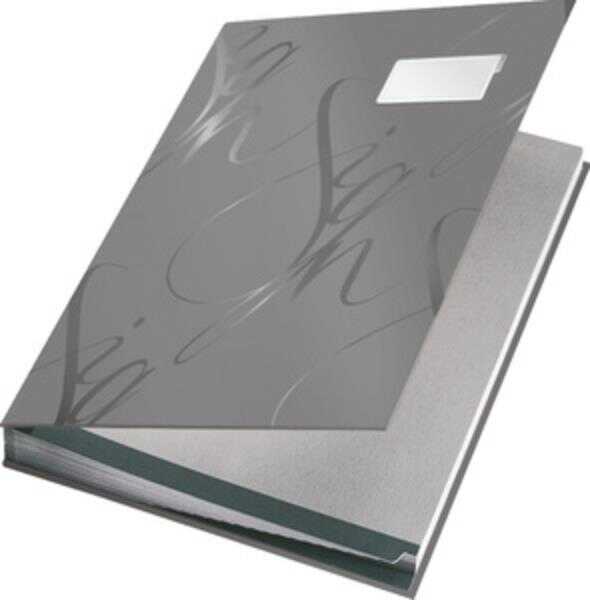 Leitz 5745 Desing İmza Dosyası 18'Li Gri