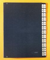 LEITZ - Leitz 5825 Evrak Düzenleyici Dosya A-Z