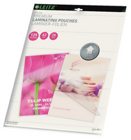 LEITZ - Leitz A3 125 Mic Laminasyon Poşeti 25 Adet (7489)