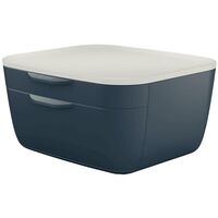 LEITZ - Leitz 5357 Cosy Çekmeceli Evrak Rafı Gri (53570089)