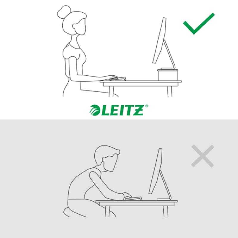 Leitz Ergo Monitör Standı Beyaz