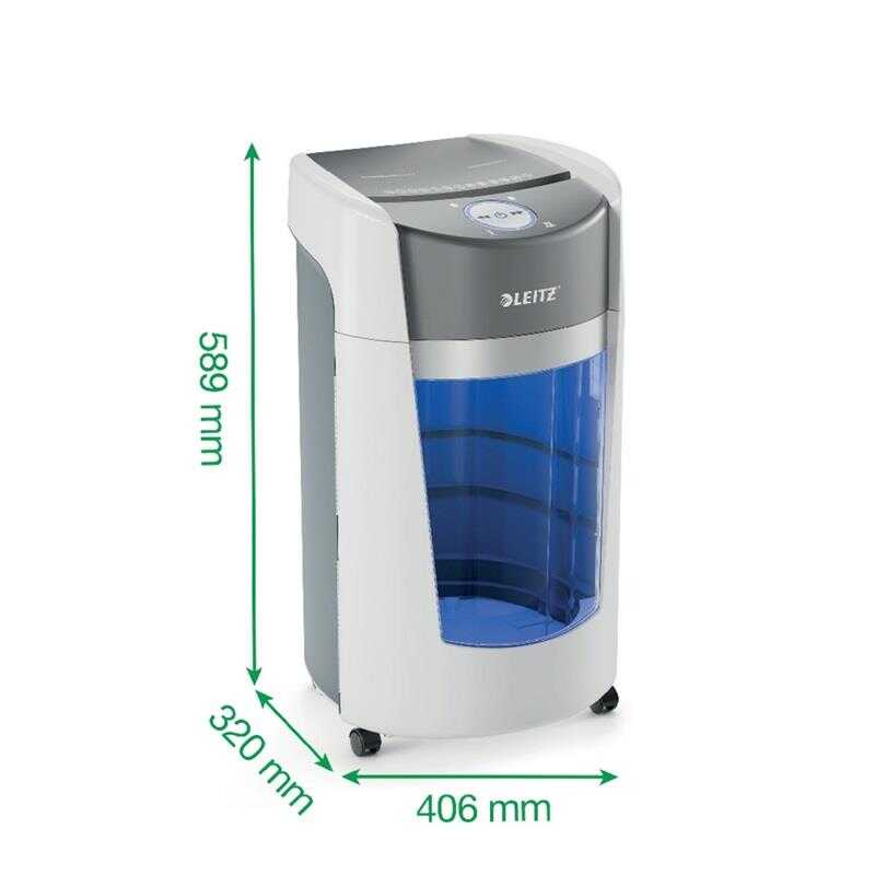 Leitz IQ OptiMax Office Mikro Kesim Evrak İmha Makinesi P5