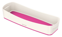 LEITZ - Leitz 5258 MyBox® Uzun Masaüstü Düzenleme Kutusu Pembe-Beyaz (52581023)