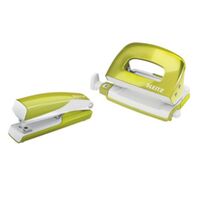 LEITZ - Leitz 5561 Wow Zımba Makinesi No:10+Delgeç Metalik Yeşil