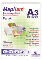 MAPILAM - Mapilam 125Mic A3 426X303mm Parlak Lam.100'Lü