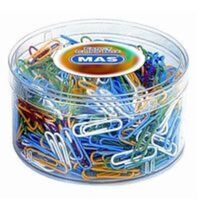 MAS - Mas 3040 Renkli Ataş (Silindir Kutuda)