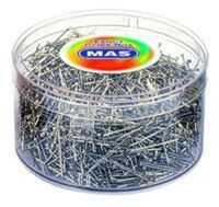 MAS - Mas 3060 Nikelli Topluiğne 28mm (Silindir Kutuda)