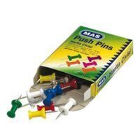 MAS - Mas 315 Renkli Harita Çivisi 18'Li