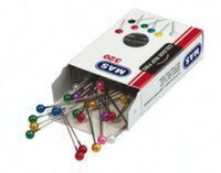 MAS - Mas 320 Renkli Başlı Topluiğne 32mm