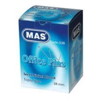 MAS - Mas 338 Topluiğne 500gr Nikel 28mm