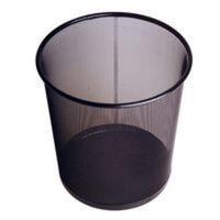 MAS - Mas 854 Çöp Kovası Metal Tam Delikli 10 Lt Siyah