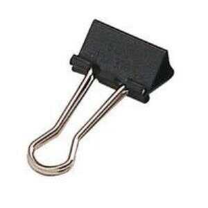 Mas 925 Omega Çelik Kıskaç Siyah 25mm 12'Li