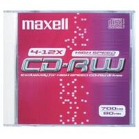 MAXELL - Maxell CD-RW 700Mb 12X High Speed