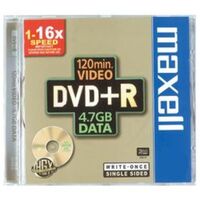 MAXELL - Maxell Dvd -R 4,7Gb 16X Recordable Ince Kutu (5Mm)