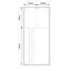 Niimbot 30x25+45 Beyaz Takı Etiketi 100 Ad. B21/B1/B3S İçin (T30*25+45-100) - Thumbnail