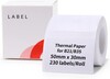 NiiMbot 50x30mm Beyaz Etiket B21/B1/B3S İçin 230 Adet Yırtılmaz, Sudan Ve Yağdan Etkilenmez - Thumbnail