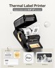 NiiMbot B21S Etiket Makinesi Siyah Kablosuz Taşınabilir Bluetooth - USB Şarjlı - Thumbnail