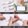 NiiMbot D11 Çok Amaçlı Etiket 12x40mm Beyaz (160 adet) Yırtılmaz, Sudan Ve Yağdan Etkilenmez - Thumbnail