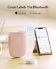 NiiMbot D11_H Etiket Makinesi Pembe, Kablosuz Taşınabilir Termal Bluetooth - USB Şarjlı - Thumbnail