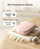 NiiMbot D11_H Etiket Makinesi Pembe, Kablosuz Taşınabilir Termal Bluetooth - USB Şarjlı - Thumbnail