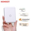 NiiMbot D110 Etiket Makinesi Kablosuz Taşınabilir Bluetooth - USB Şarjlı Beyaz (Türkiye Garantili) - Thumbnail