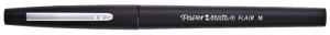 Paper Mate Flair Fiber Uçlu Kalem Orjinal (M) Uç Siyah