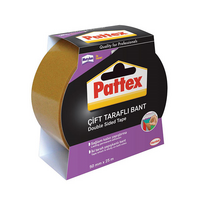 PATTEX - Pattex Çift Taraflı Bant 50mm X25M
