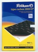 PELIKAN - Pelikan 2000 G Hand Siyah Karbon Kağıdı 100'Lü