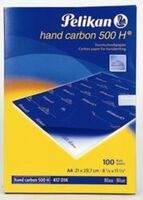 PELIKAN - Pelikan 500 H Hand Mavi Karbon Kağıdı 100'Lü