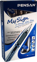 PENSAN - Pensan 6030 My Sign Jel Roller Kalem 1mm Mavi