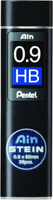 PENTEL - Pentel Hi-Polymer 0,9mm Aın Steın Min