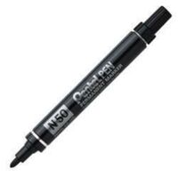 PENTEL - Pentel N50 Yuvarlak Uçlu Perm.Markör Sarı